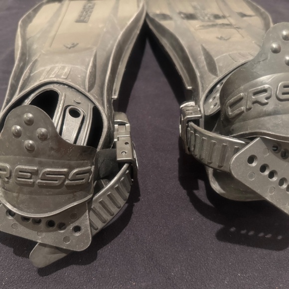 Cressi Pro Light Open Heel Scuba Fins – M/L – Gentle Used – Excellent Condition - Picture 4 of 6